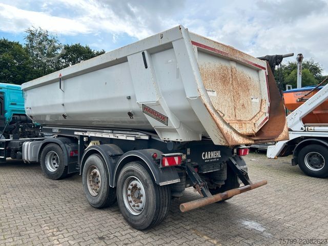 Tipper semitrailer CARNEHL Kippauflieger mit 2 Achsen Stahl