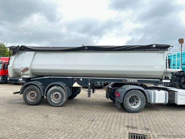 Tipper semitrailer CARNEHL Kippauflieger mit 2 Achsen Stahl