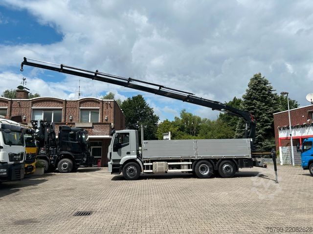 Truck mounted crane IVECO Pritsche + HIAB HIDUO 228 Kran