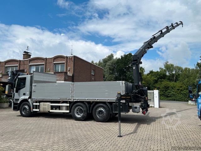Truck mounted crane IVECO Pritsche + HIAB HIDUO 228 Kran