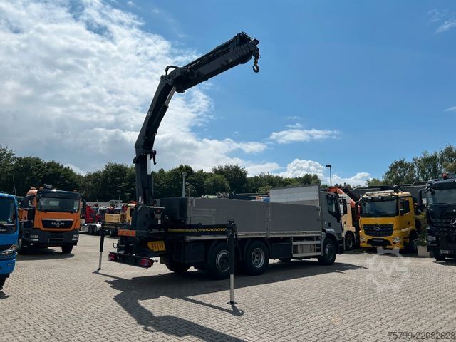 Truck mounted crane IVECO Pritsche + HIAB HIDUO 228 Kran