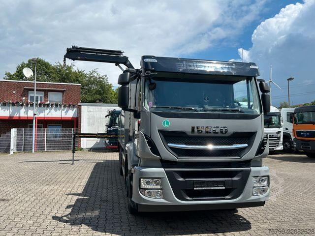 Truck mounted crane IVECO Pritsche + HIAB HIDUO 228 Kran