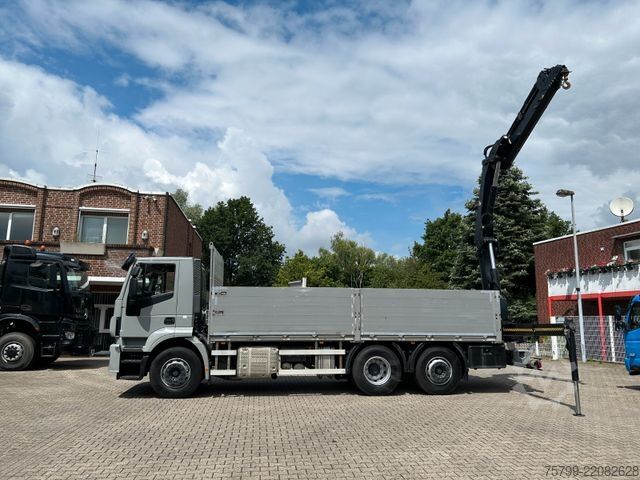 Truck mounted crane IVECO Pritsche + HIAB HIDUO 228 Kran