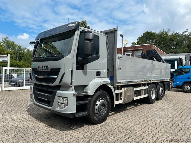 Truck mounted crane IVECO Pritsche + HIAB HIDUO 228 Kran