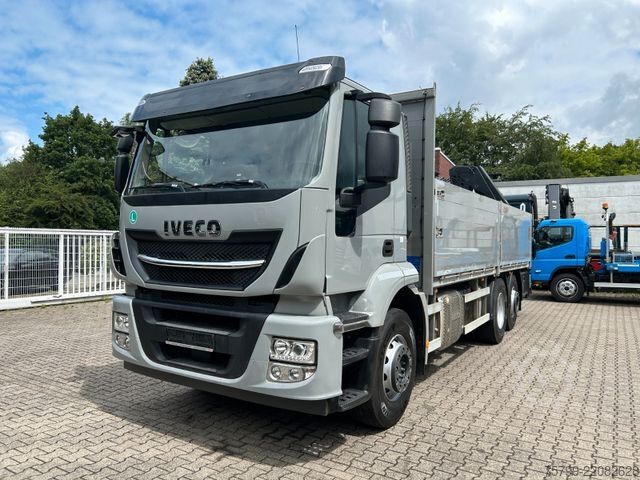 Truck mounted crane IVECO Pritsche + HIAB HIDUO 228 Kran