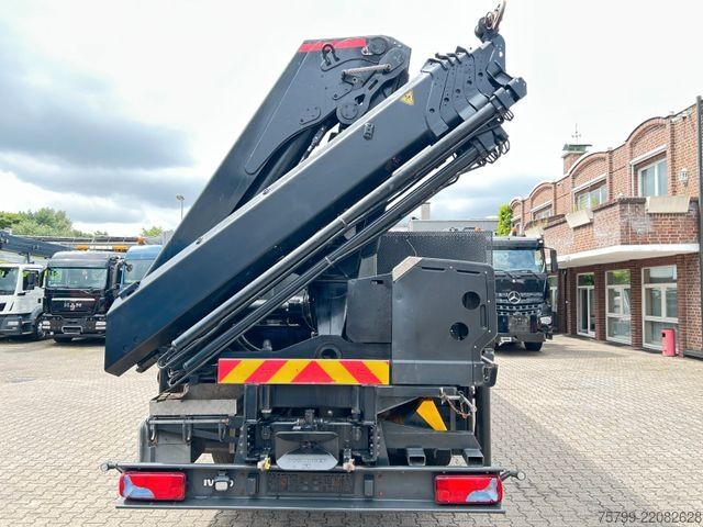 Truck mounted crane IVECO Pritsche + HIAB HIDUO 228 Kran