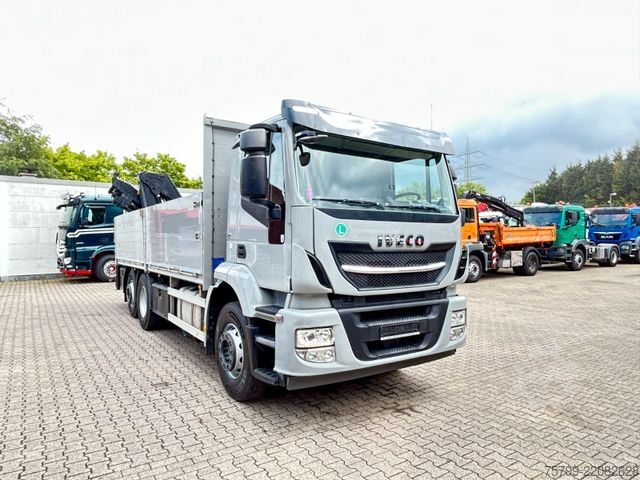 Truck mounted crane IVECO Pritsche + HIAB HIDUO 228 Kran