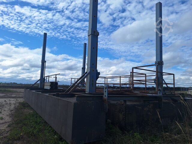 Floating pontoon Schwimm-Ponton 