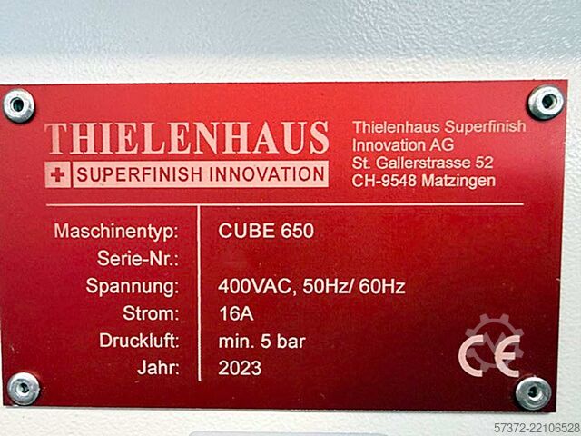 Microfinish Machine Thielenhaus Cube 650