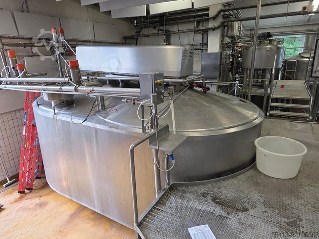 Cheese Vat 15,000 L APV Pasilak Double-O