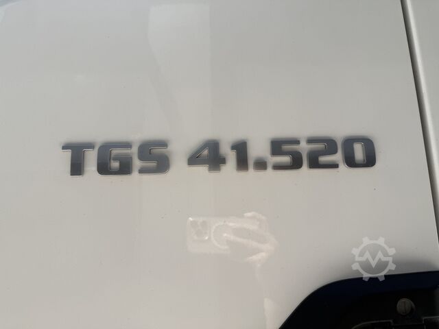 Roll-off tipper truck MAN MAN 41.520 TGS 40Ton 8x4 EU6 Chassis