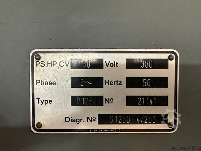 Gear hobbing machine Pfauter P1250