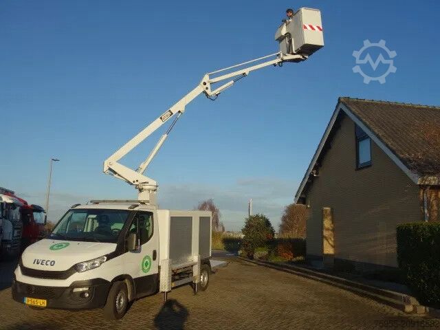 Hebebühne Iveco Daily 35S14 CUSTERS 12 METER SKY WORKER EURO 6 ...