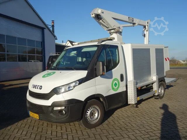 Hebebühne Iveco Daily 35S14 CUSTERS 12 METER SKY WORKER EURO 6 ...