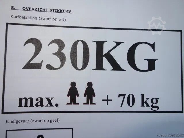 Hebebühne Iveco Daily 35S14 CUSTERS 12 METER SKY WORKER EURO 6 ...