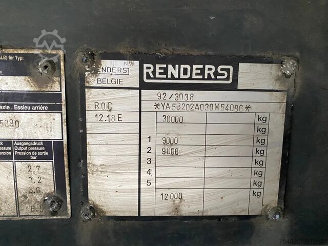 Box body Renders ROC 12.18E / Box / Mercedes + Disc