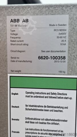 Industrial robot ABB IRB 6620-150/2.2