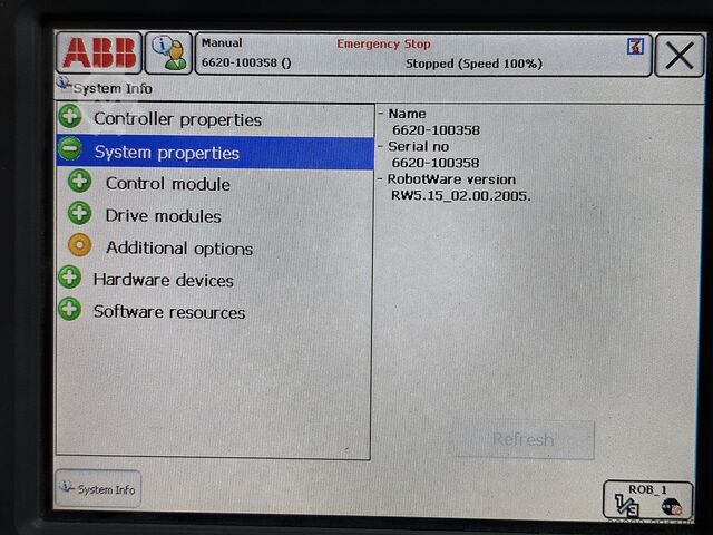 Industrial robot ABB IRB 6620-150/2.2