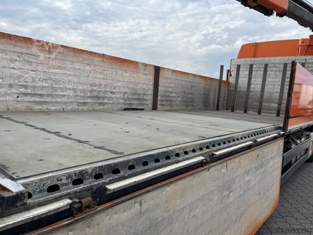 Truck mounted crane MAN TGX 26.480 6x2 Atlas 145.2 Kran Baustoff / AHK