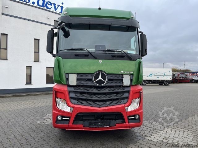 Roll-off tipper truck MERCEDES-BENZ Actros 2745 6x2 Gergen 21/70 Abrollkipper