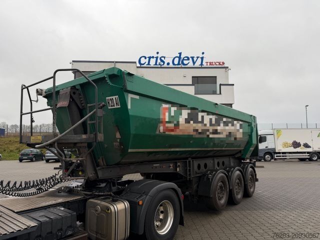 Tipper semitrailer KEMPF SKM 35/3 Kippauflieger Alu