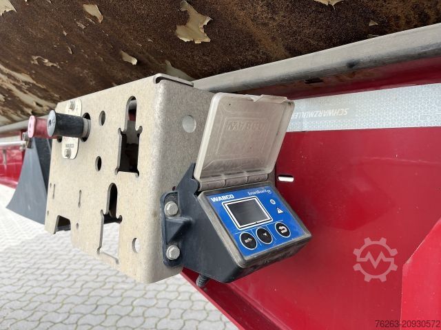 Tipper semitrailer SCHWARZMÜLLER SK Kippauflieger Stahlmulde / Liftachse