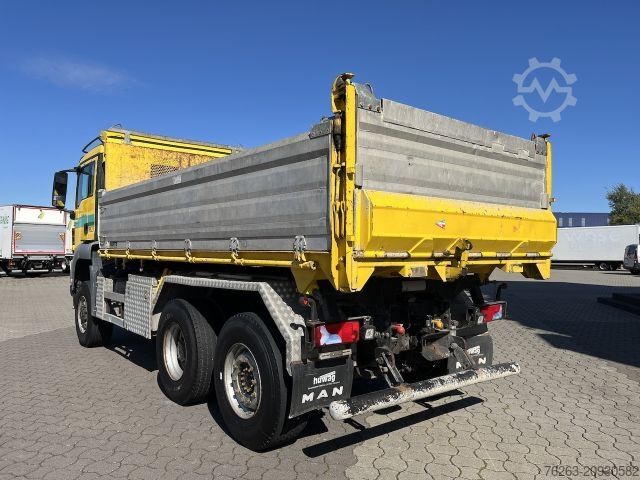 Tipper truck MAN TGS 28.480 6x4 4x4 Dreiseitenkipper Allrad Lifta