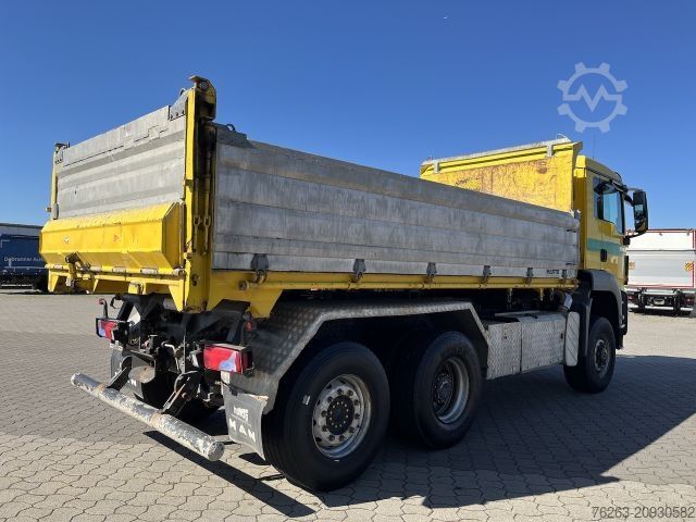 Tipper truck MAN TGS 28.480 6x4 4x4 Dreiseitenkipper Allrad Lifta