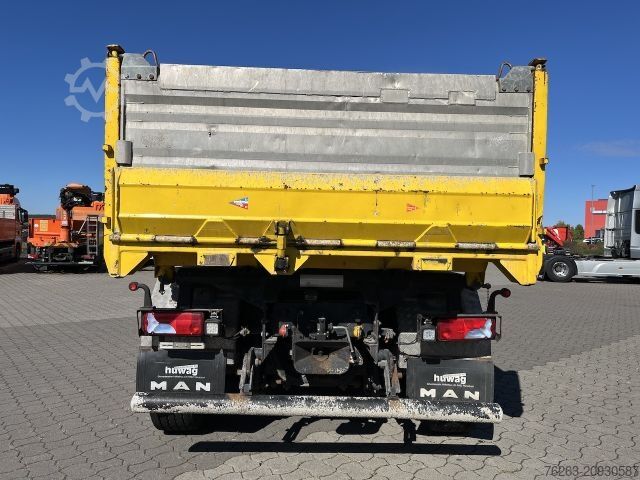 Three-sided tipper truck MAN TGS 28.480 6x4 4x4 Dreiseitenkipper Liftachse