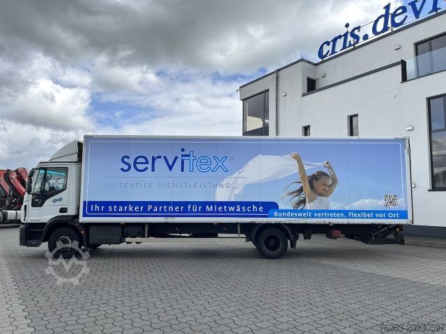 Box truck IVECO 120E25 Eurocargo 4x2 Koffer | Ladebordwand