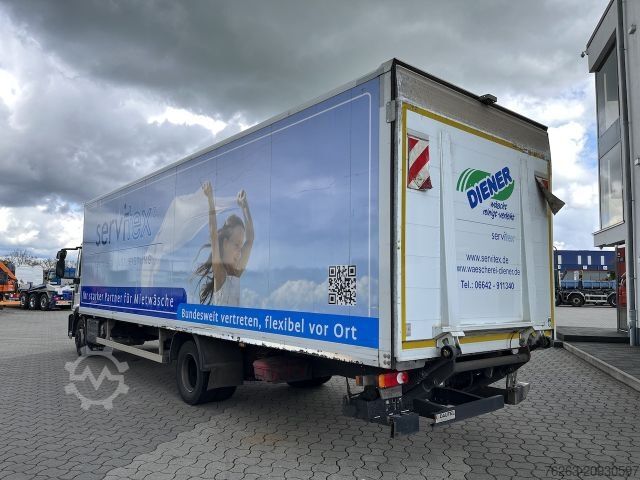 Box truck IVECO 120E25 Eurocargo 4x2 Koffer | Ladebordwand