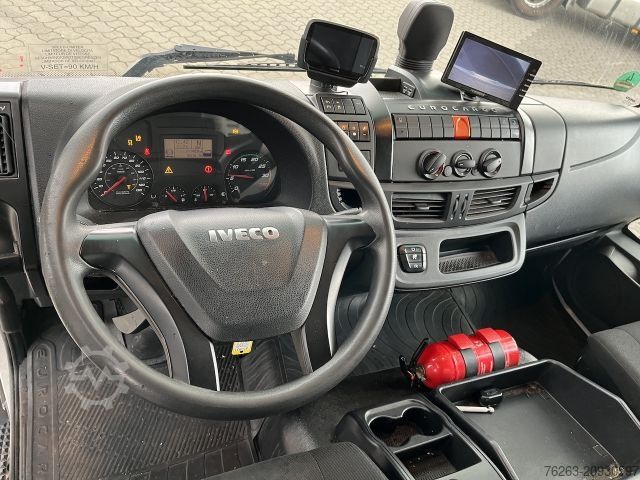 Box truck IVECO 120E25 Eurocargo 4x2 Koffer | Ladebordwand