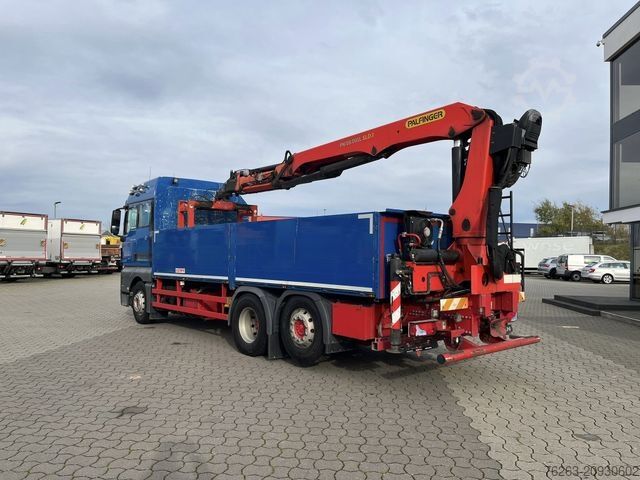 Truck mounted crane MAN TGX 26.500 6x2 Palfinger 18001 SLD 3 Baustoff