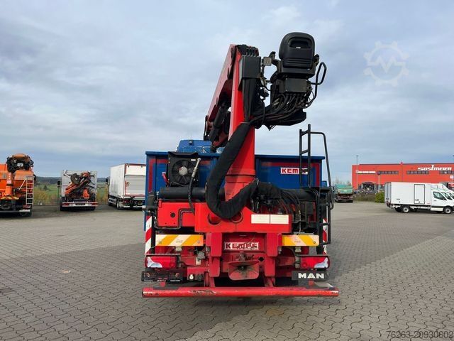 Truck mounted crane MAN TGX 26.500 6x2 Palfinger 18001 SLD 3 Baustoff