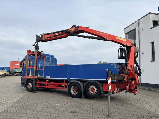 Truck mounted crane MAN TGX 26.500 6x2 Palfinger 18001 SLD 3 Baustoff