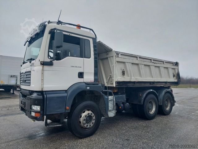 Three-sided tipper truck MAN TGA 26.430 BB 6x4 Meiller