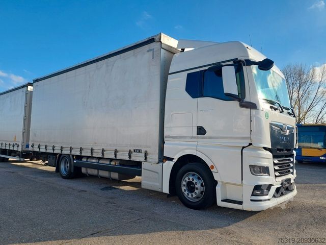 Jumbo truck MAN TGX 18.470 LL + Gniotpol G-4080 120 m3 Durchbar