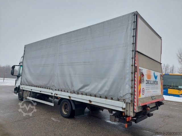 Transporter mit Pritsche & Plane IVECO 75E21 4x2 LBW Nutzlast 3t 18 Paletten