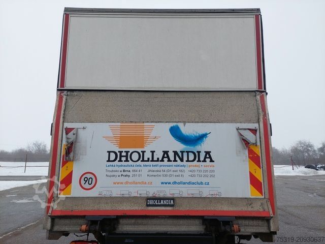 Transporter mit Pritsche & Plane IVECO 75E21 4x2 LBW Nutzlast 3t 18 Paletten