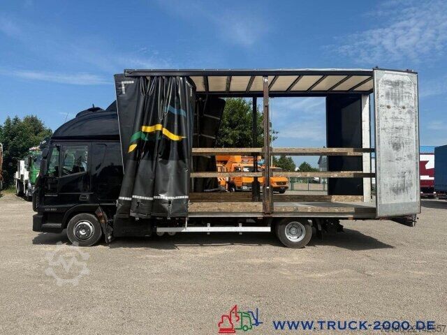 LKW mit Pritsche & Plane Iveco 100E220 Jumbo Schiebeplanen Gr. Haus Standklima