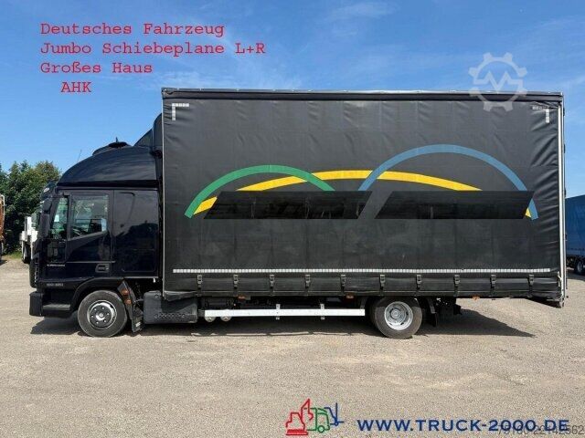Transporter mit Pritsche & Plane Iveco 80E220 Jumbo Schiebeplanen Gr. Haus Standklima