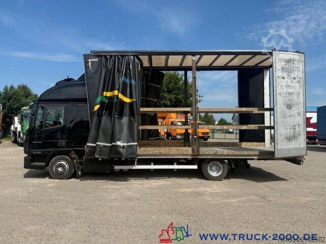 Transporter mit Pritsche & Plane Iveco 80E220 Jumbo Schiebeplanen Gr. Haus Standklima