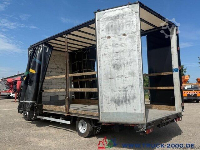 Transporter mit Pritsche & Plane Iveco 80E220 Jumbo Schiebeplanen Gr. Haus Standklima