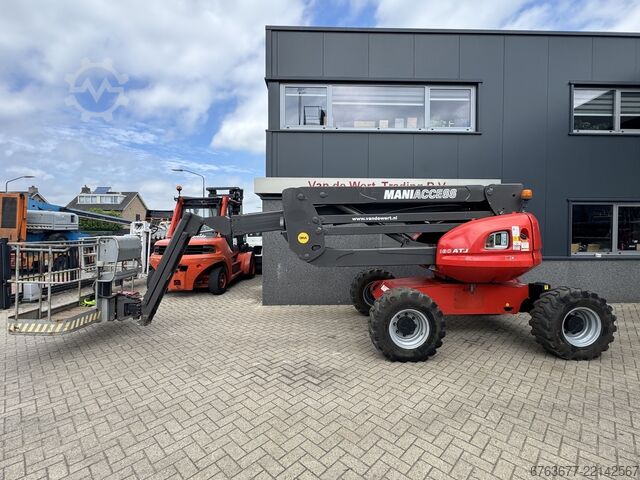 Manitou 180ATJ Gelenkarbeitsbühne / Arbeitsbühne mit 18,18 m Arbeitshöhe, 4x4x4, Baujahr 2005, Diese MANITOU 180ATJ Knikarm hoogwerker / Arbeitsbuhne 18.18M werkhoogte  4x4x4 2005 Diesel