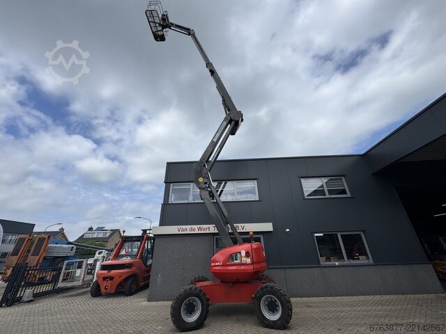 Manitou 180ATJ Gelenkarbeitsbühne / Arbeitsbühne mit 18,18 m Arbeitshöhe, 4x4x4, Baujahr 2005, Diese MANITOU 180ATJ Knikarm hoogwerker / Arbeitsbuhne 18.18M werkhoogte  4x4x4 2005 Diesel