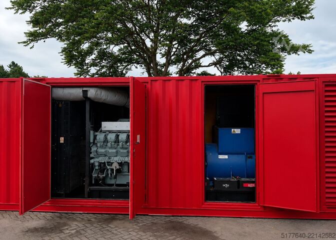 Motor Mitsubishi S16R, 2000KVA. Low hours and very complete