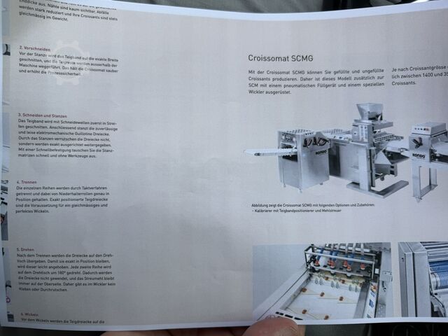 Croissant-Formlinie SEVER Rondo Croissane line