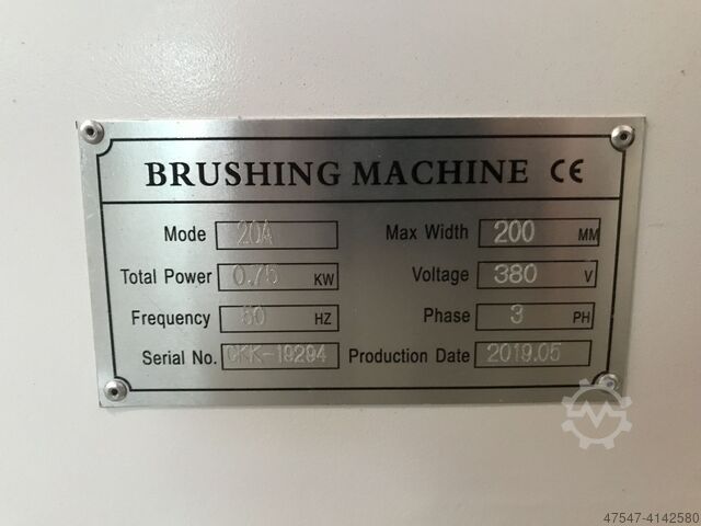 20-29-555 Bürstenschleifmaschine WOODLAND MACHINERY DTL-20A
