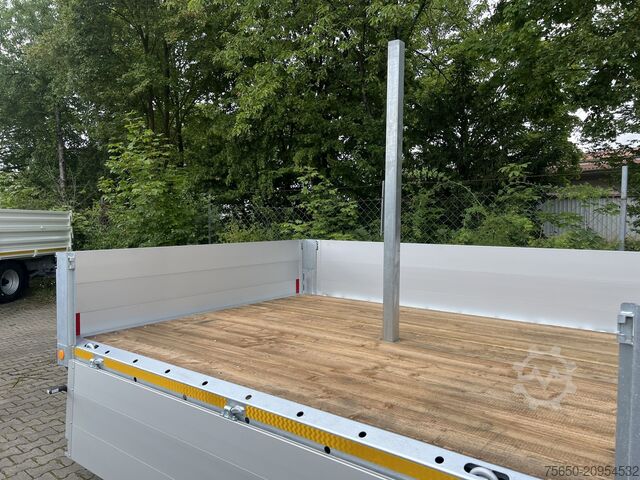 Open trailer Möslein THT 11- G 7,2  Tandem- Pritschenanhänger- Tieflader
