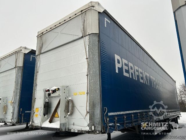 Open semitrailer with tarp Schmitz Cargobull Schiebeplane Mega